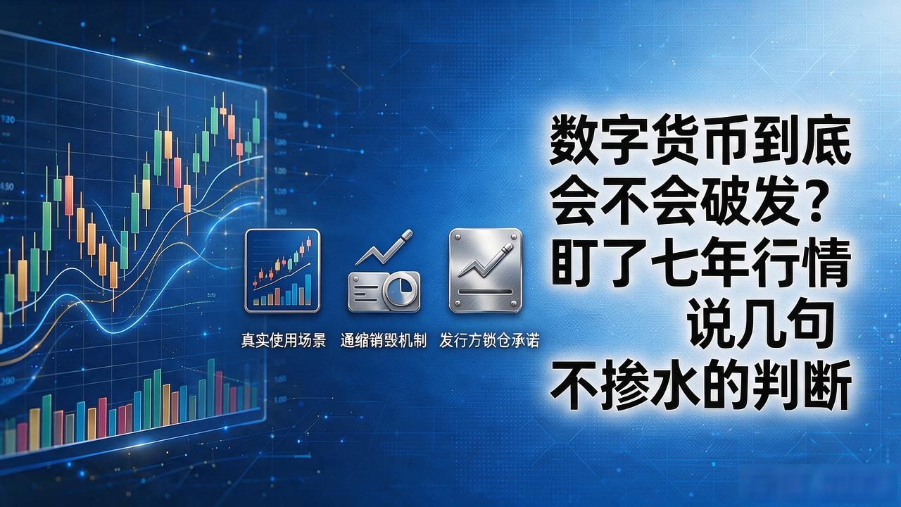 数字货币到底会不会破发？盯了七年行情说几句不掺水的判断