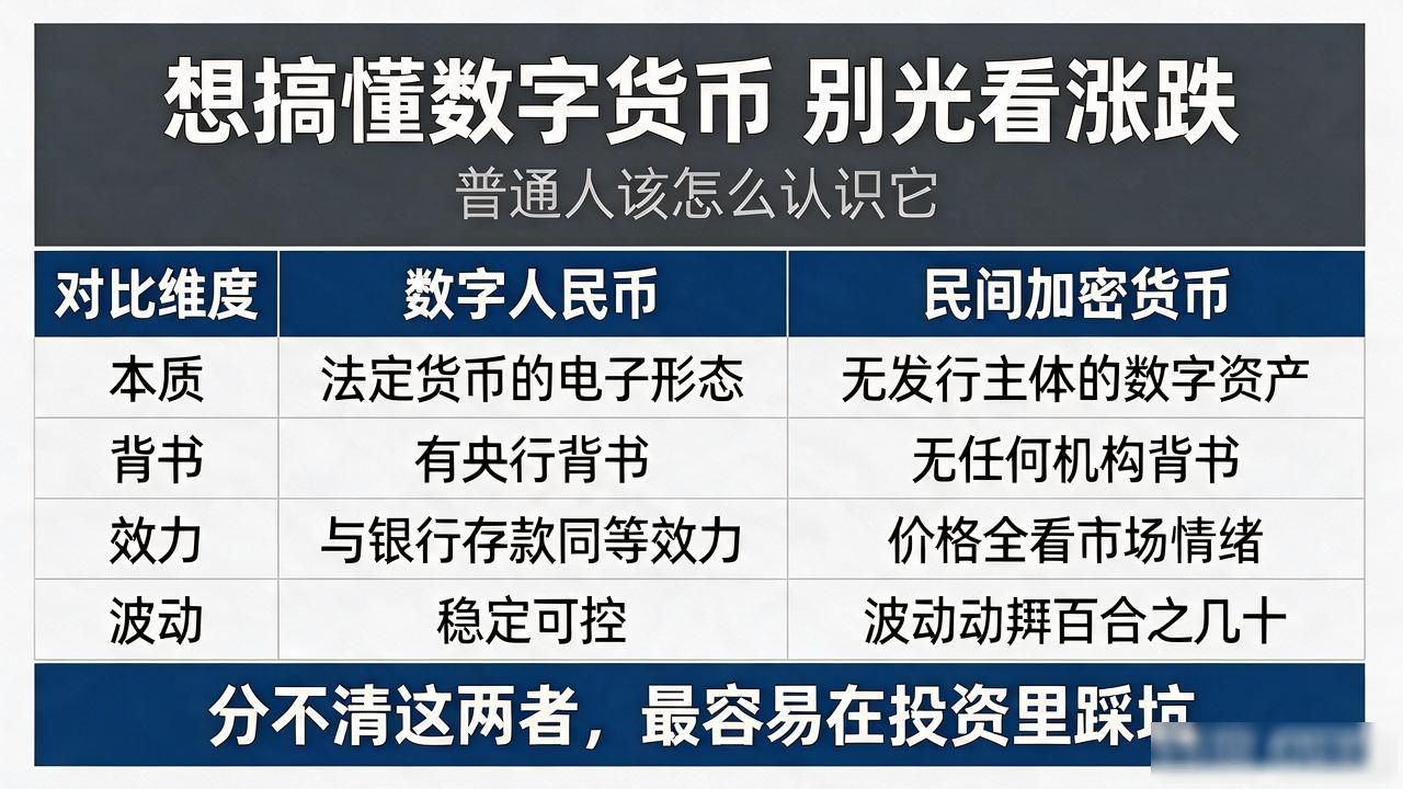 想搞懂数字货币 别光看涨跌 普通人该怎么认识它
