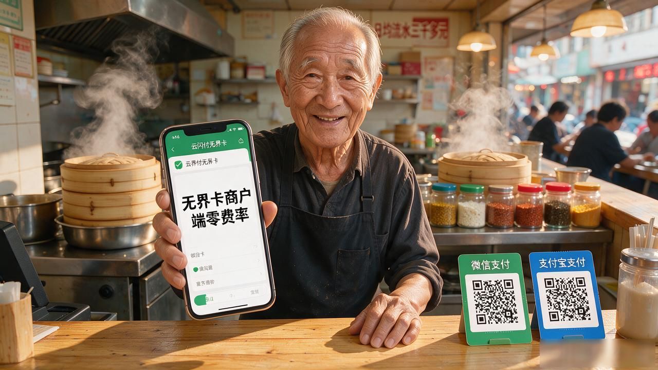 云闪付无界卡怎么开？数字货币收款到底省不省钱