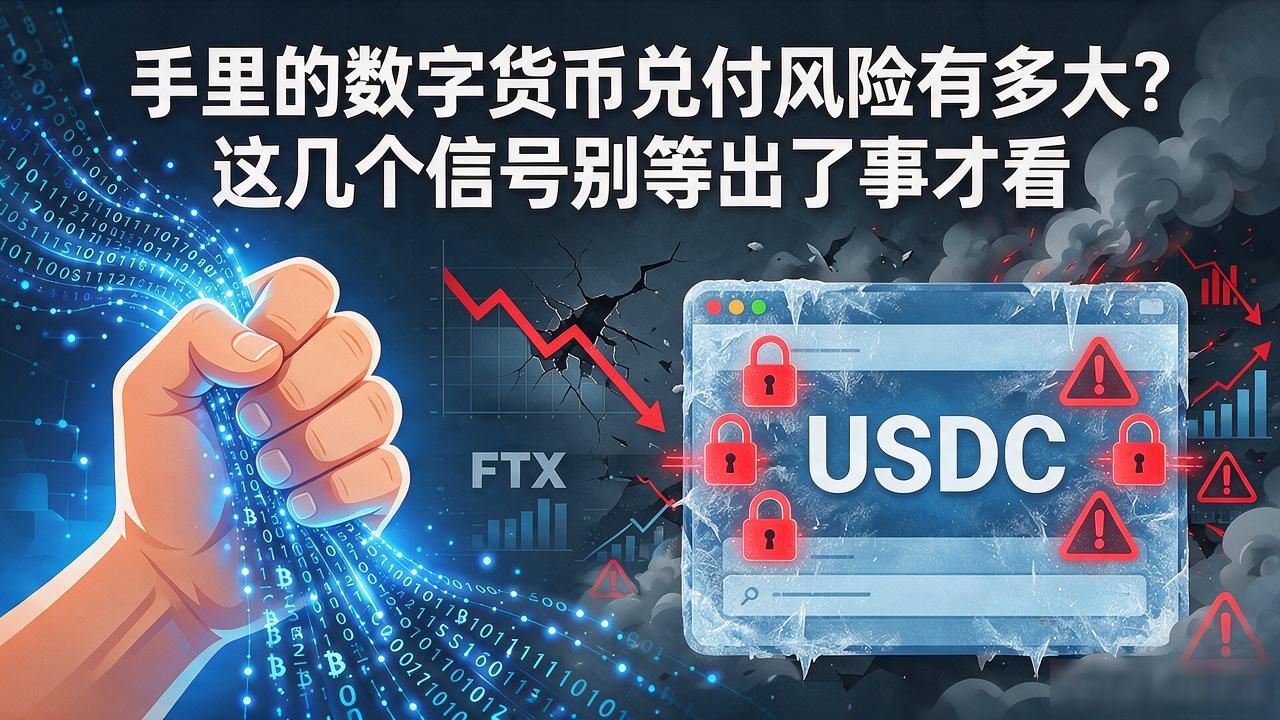 手里的数字货币兑付风险有多大？这几个信号别等出了事才看