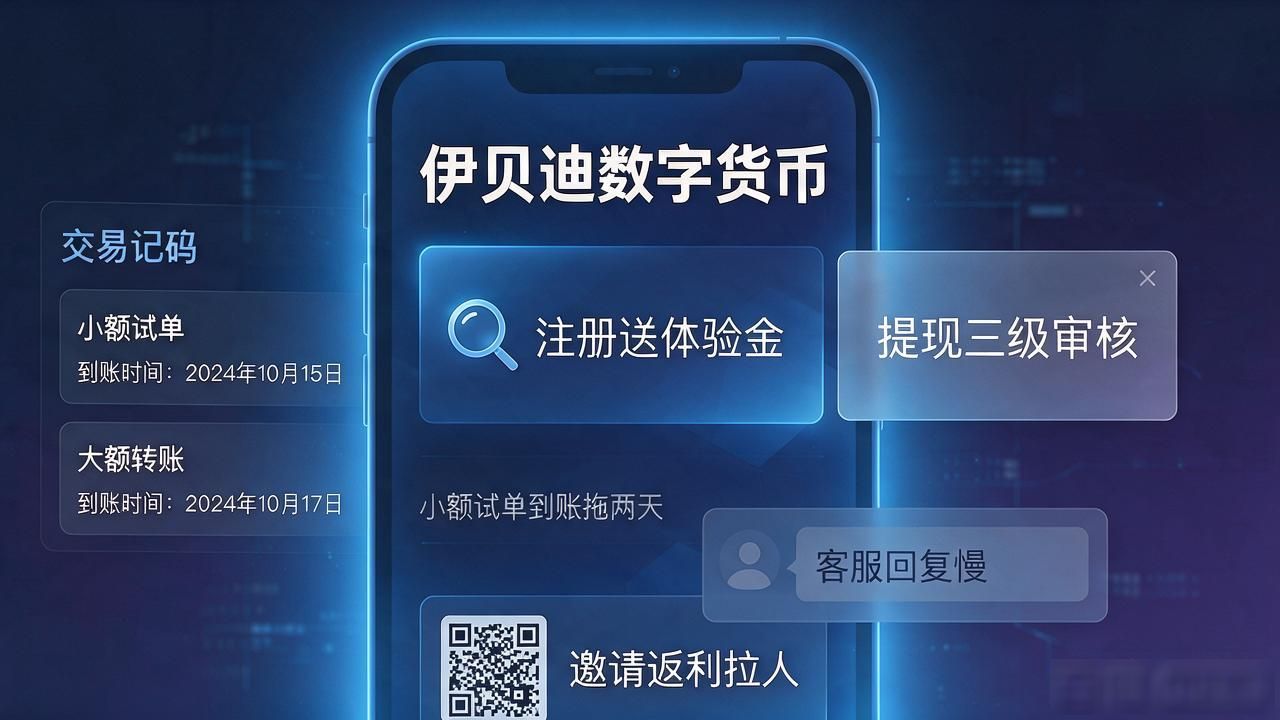 伊贝迪数字货币到底是个什么来头，我蹲了三天，给你说几句大实话