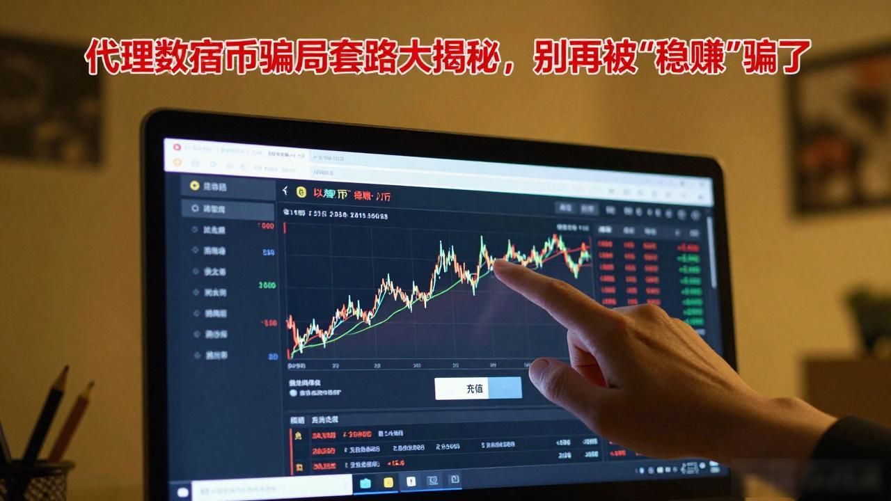 代理数字货币骗局套路大揭秘，别再被"稳赚"骗了