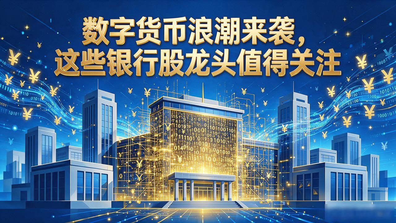 数字货币浪潮来袭，这些银行股龙头值得关注