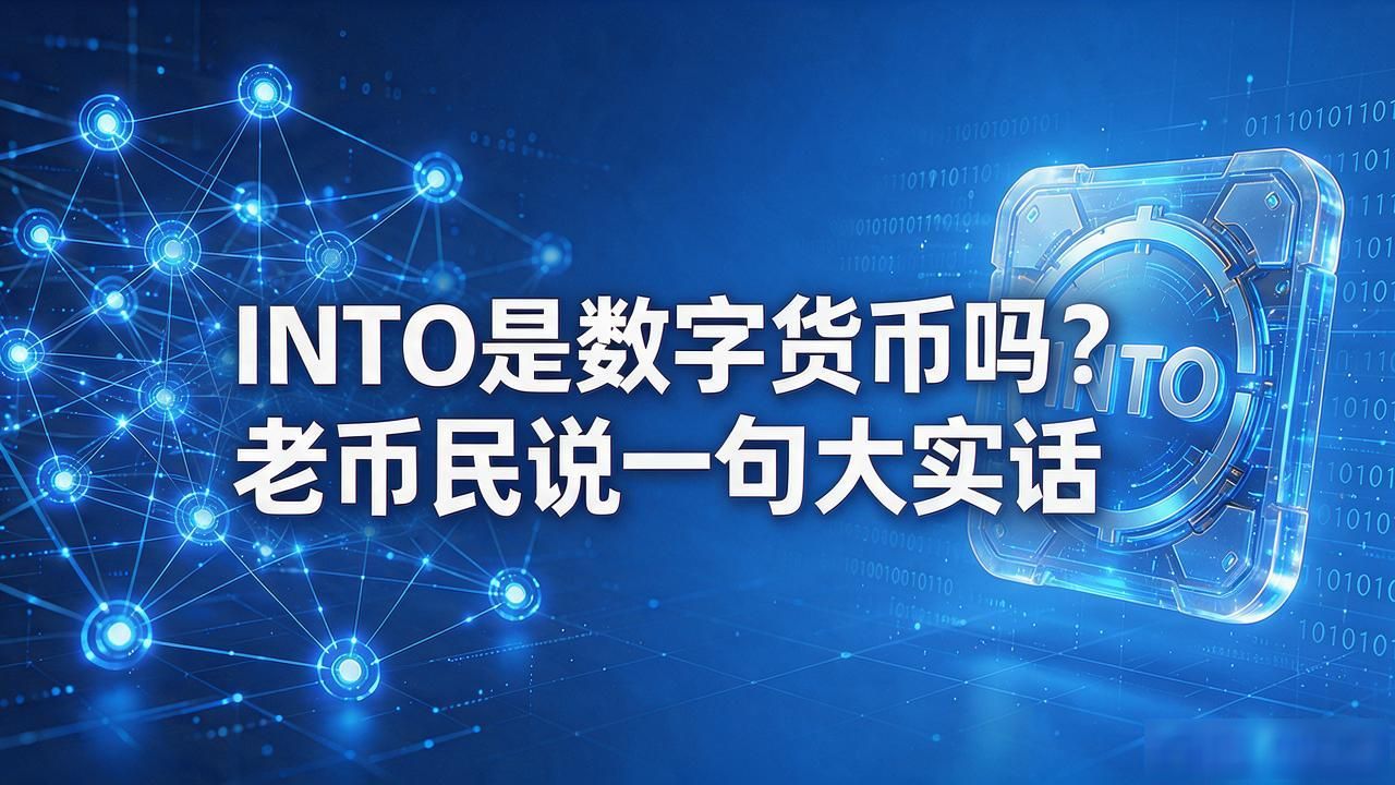 INTO是数字货币吗？老币民说一句大实话