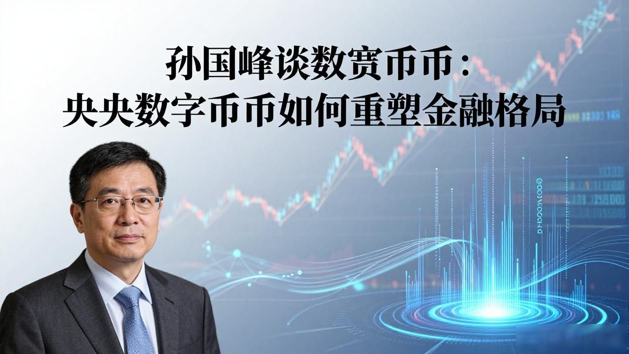 孙国峰谈数字货币：央行数字货币如何重塑金融格局