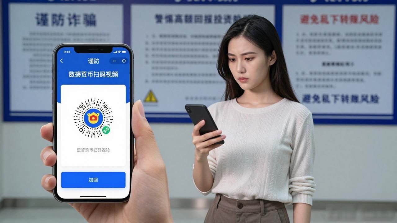 数字货币扫码视频