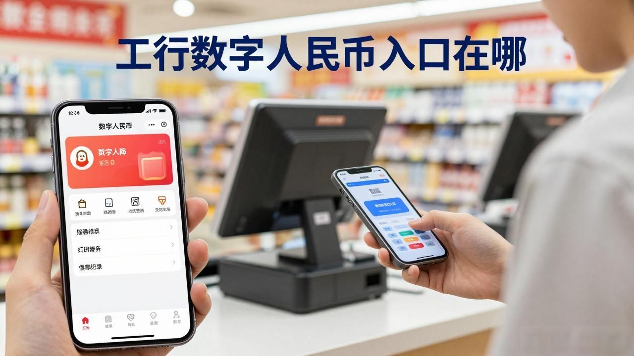 工行数字人民币入口在哪