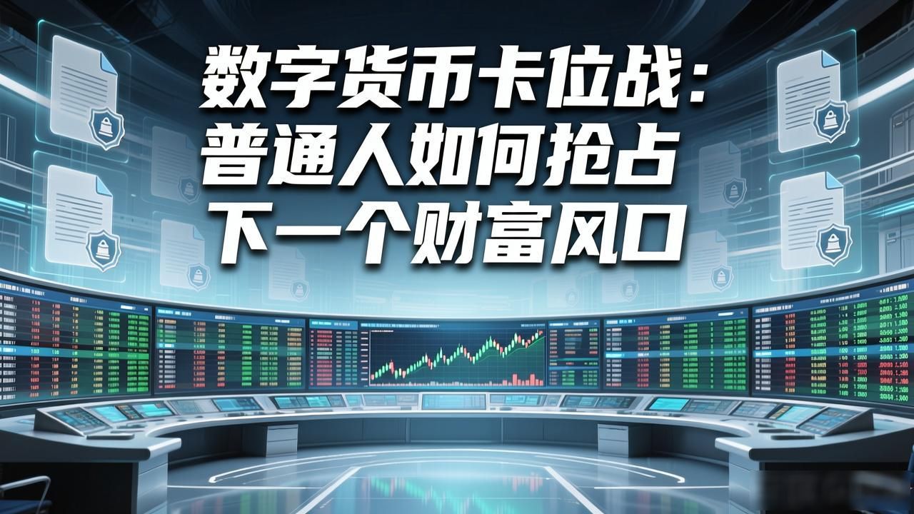 数字货币卡位战：普通人如何抢占下一个财富风口