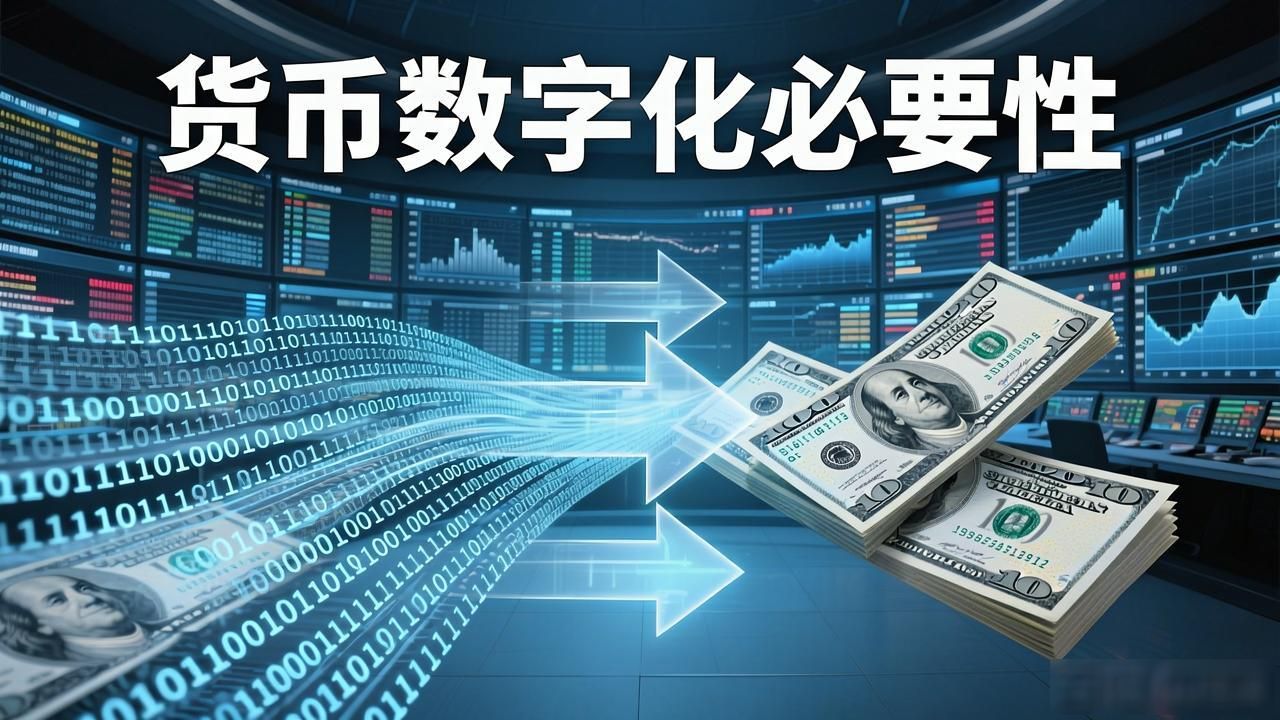 货币数字化必要性：国家为何推进数字货币