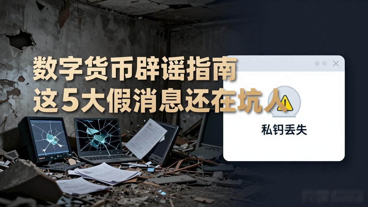 数字货币辟谣指南 这5大假消息还在坑人