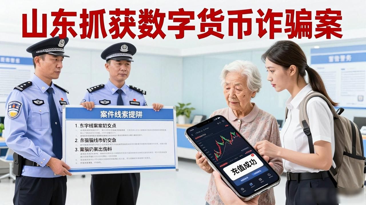 山东抓获数字货币诈骗案 这些套路需警惕