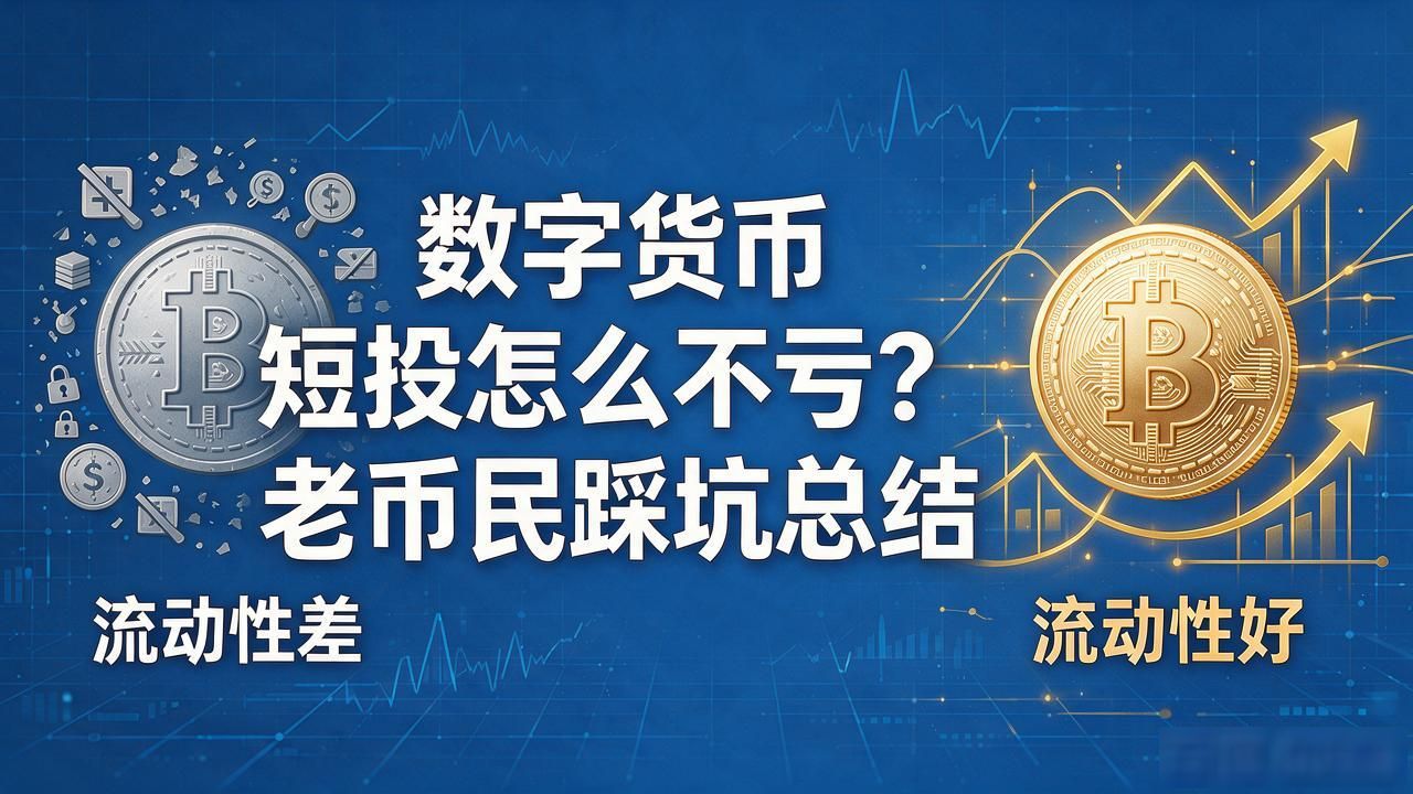 数字货币短投怎么不亏？一个老币民踩完坑才想明白的事
