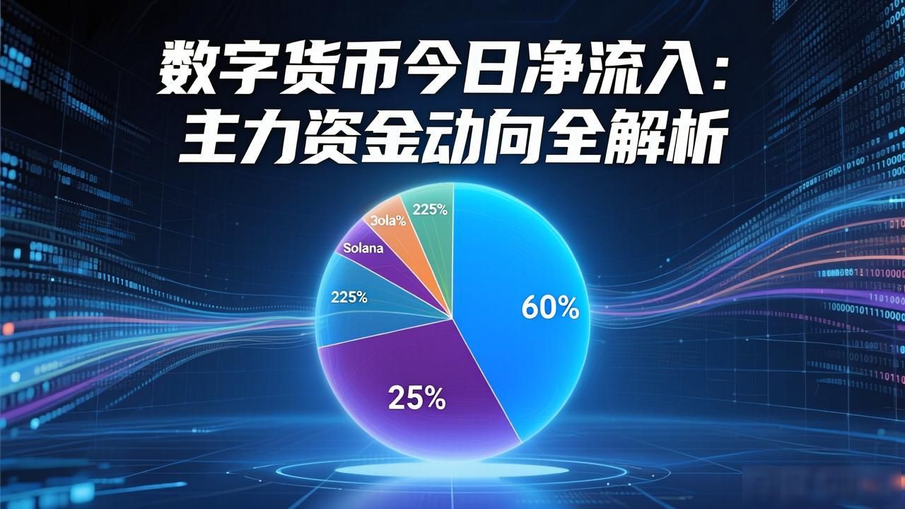 数字货币今日净流入：主力资金动向全解析