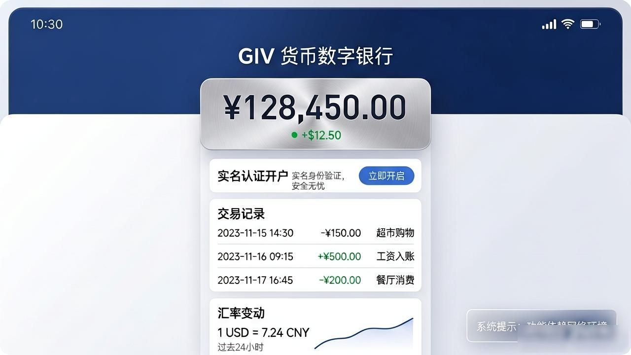 giv货币数字银行是干嘛的？一文看懂使用方法