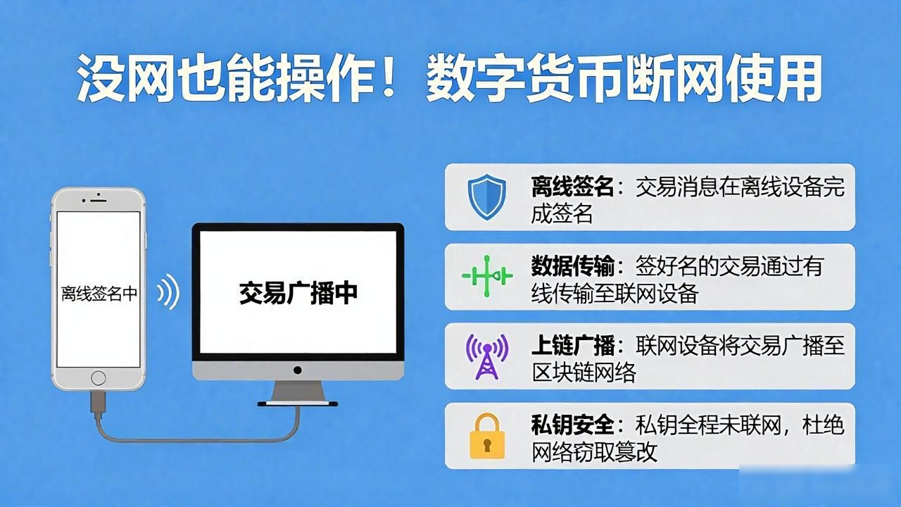 没网也能操作！数字货币断网使用的真相与方案