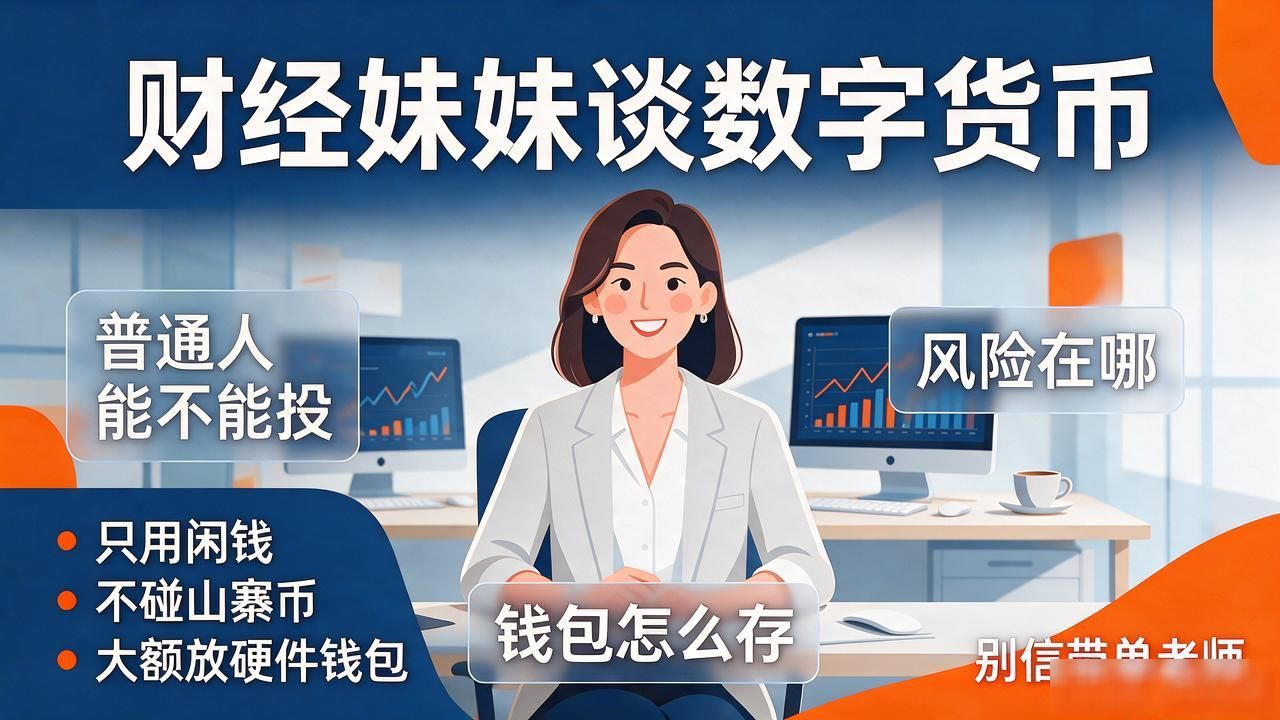 财经妹妹谈数字货币，普通人能不能投、风险在哪、钱包怎么存