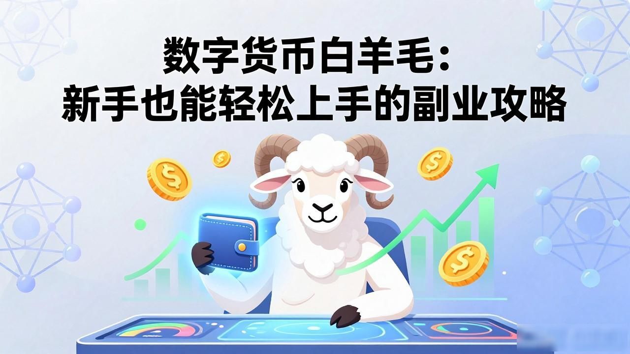 数字货币白羊毛：新手也能轻松上手的副业攻略
