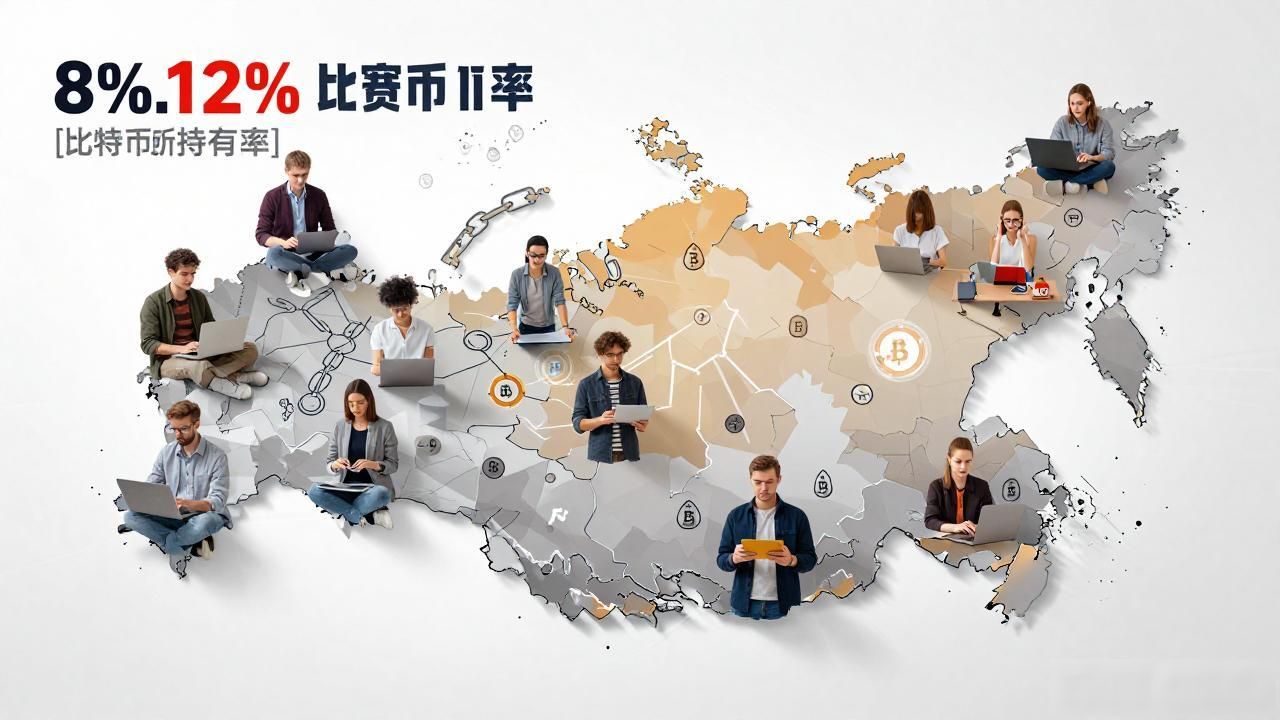 俄罗斯数字货币持有率有多高？这些数据告诉你真相
