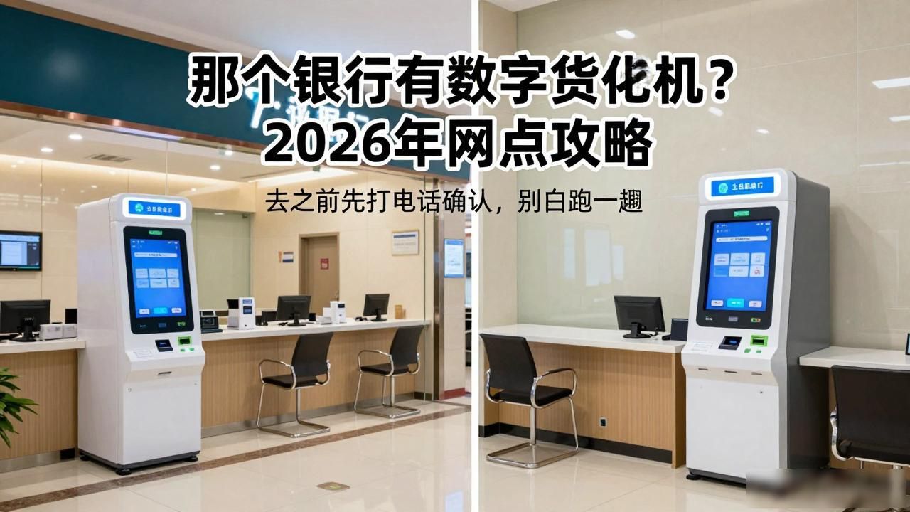 那个银行有数字货币机？2026年网点攻略