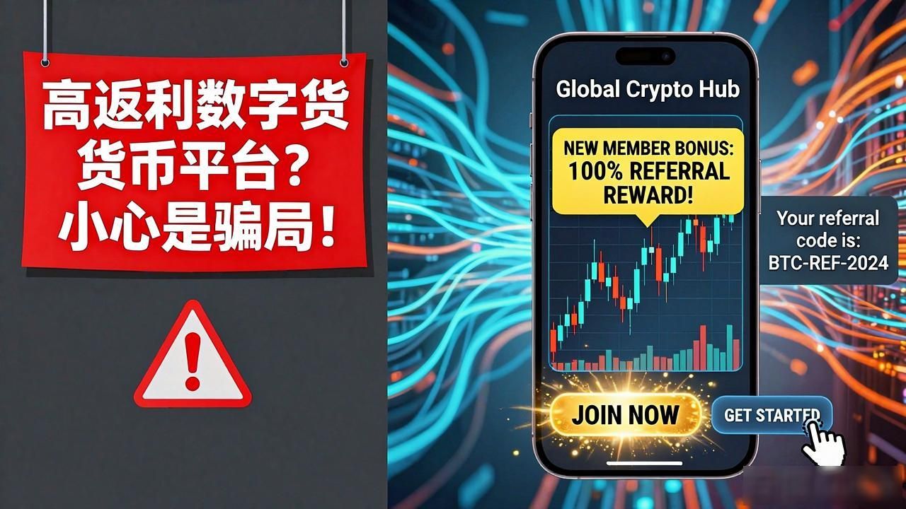 高返利数字货币平台？小心是骗局！