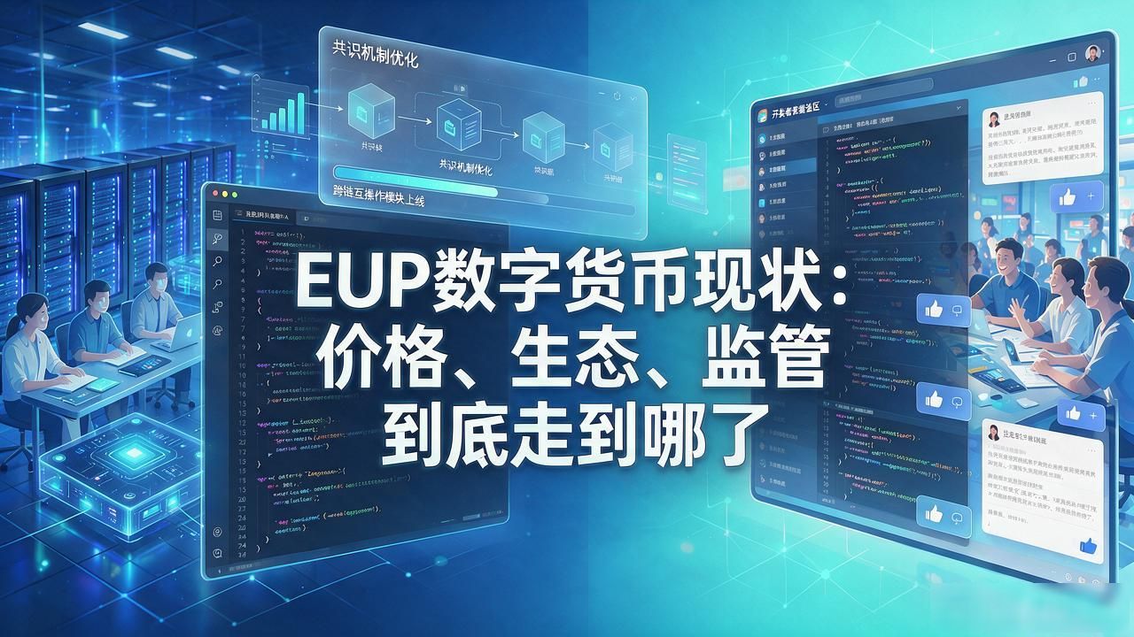 EUP数字货币现状：价格、生态、监管到底走到哪了