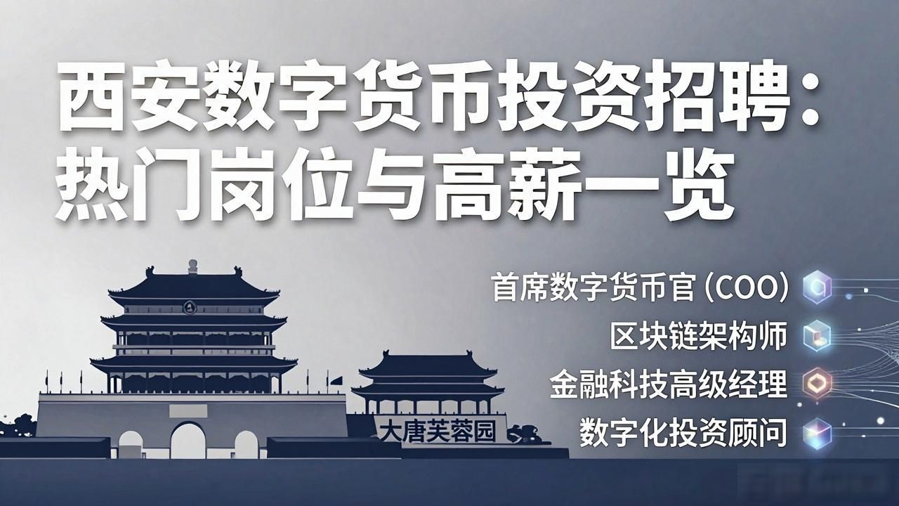 西安数字货币投资招聘：热门岗位与高薪一览