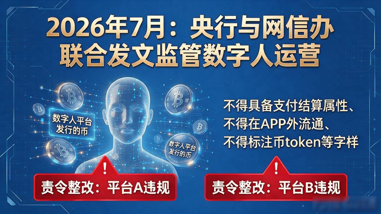 数字人平台发行的币到底能不能花？2026最新规定一次讲清
