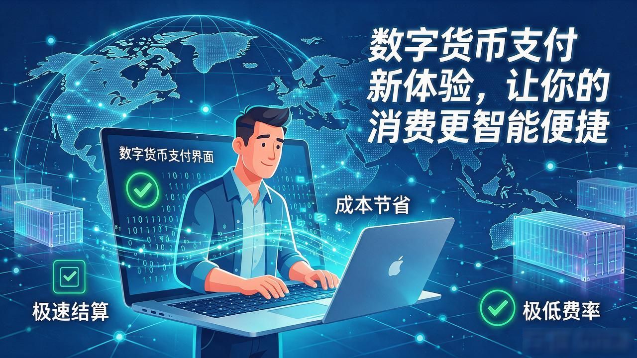 数字货币支付新体验，让你的消费更智能便捷