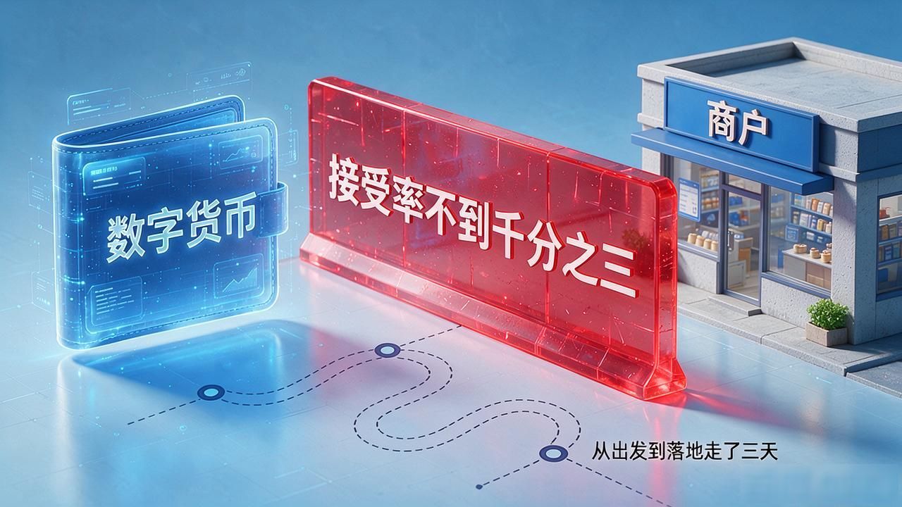 数字货币到底卡在哪了？制度、流通、技术、信任，这四条一个都没跑通