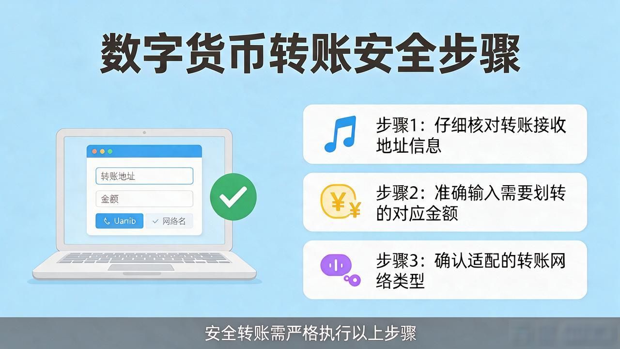 数字货币转账指南：安全打款的5个关键步骤