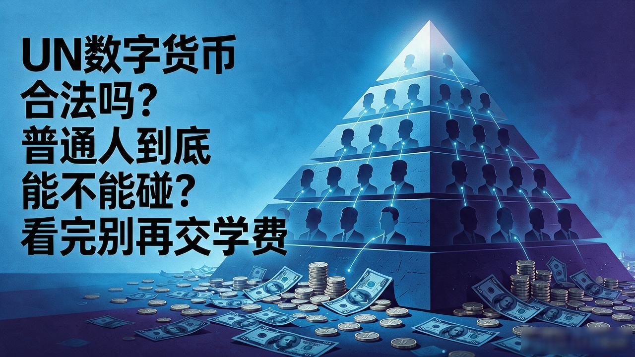 UN数字货币合法吗？普通人到底能不能碰？看完别再交学费