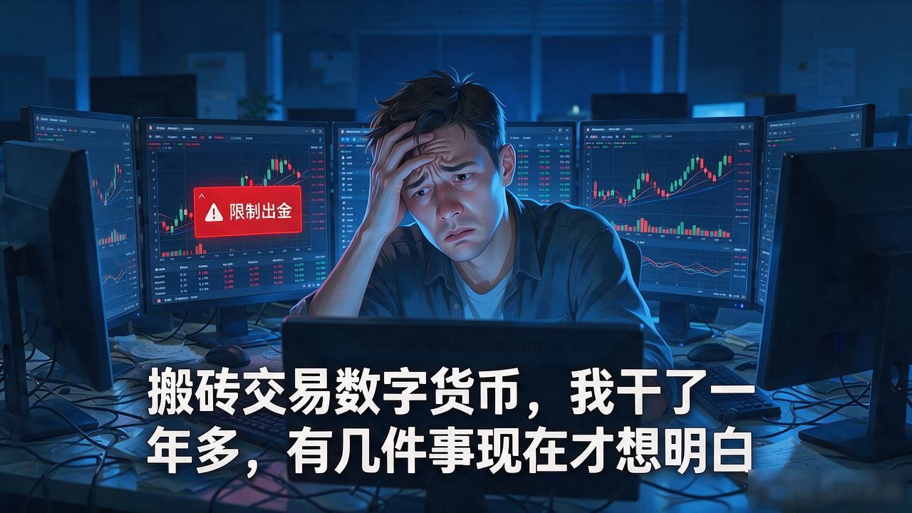 搬砖交易数字货币，我干了一年多，有几件事现在才想明白