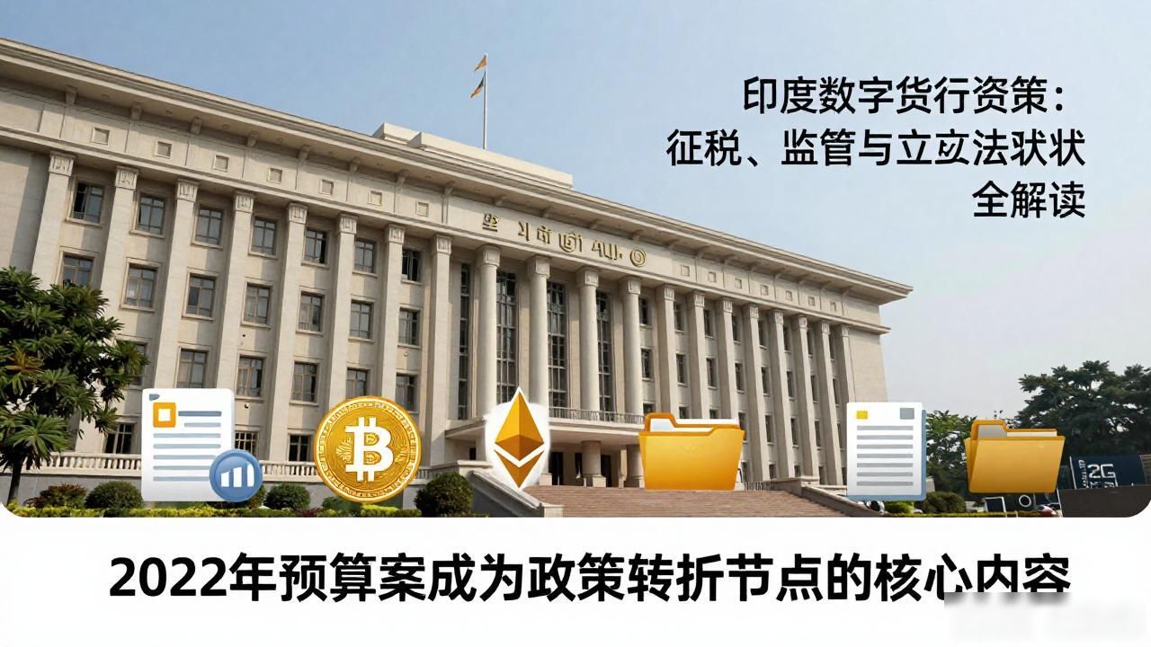 印度数字货币政策：征税、监管与立法现状全解读