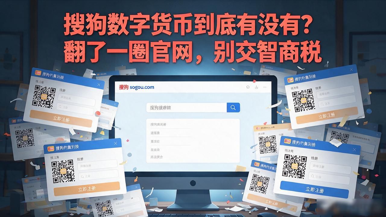搜狗数字货币到底有没有？翻了一圈官网，别交智商税